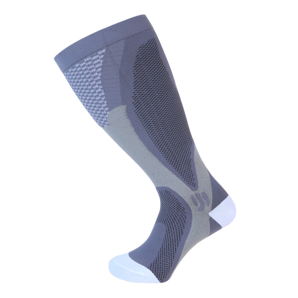 New Magic Plus-sized Plus-sized Leggings Athletic Socks - Gray / 3XL