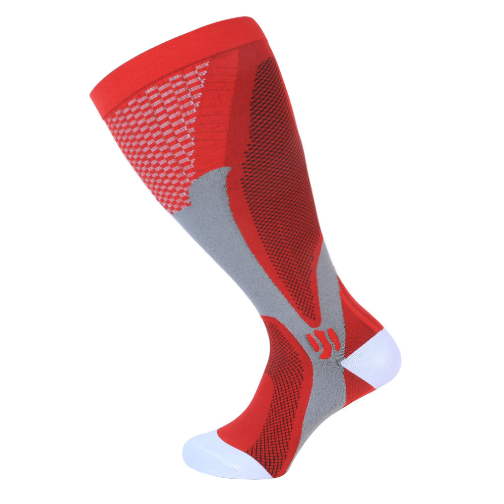 New Magic Plus-sized Plus-sized Leggings Athletic Socks - Red / 3XL