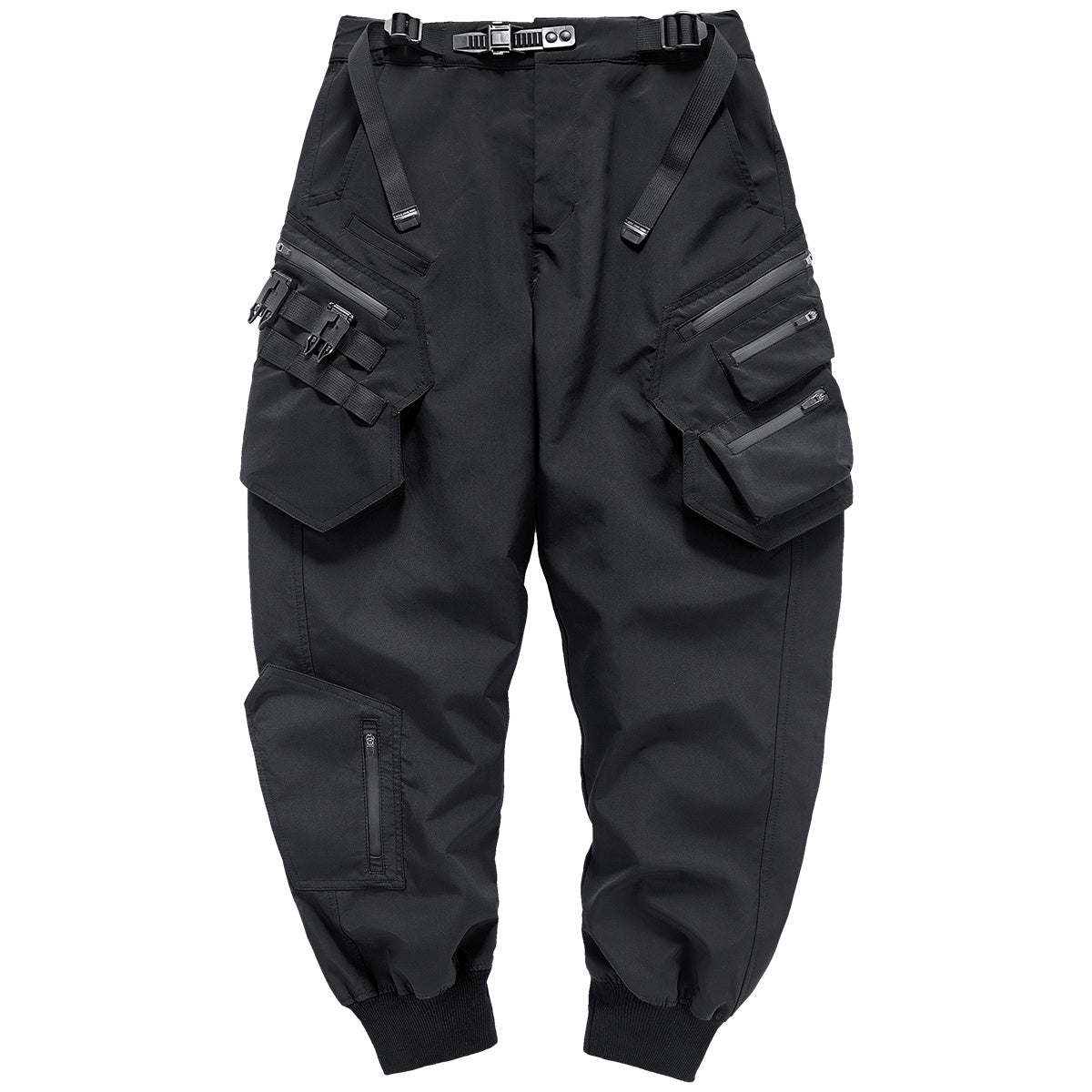 Men’s Trendy Multi Pocket Parachute Pants Loose Fit