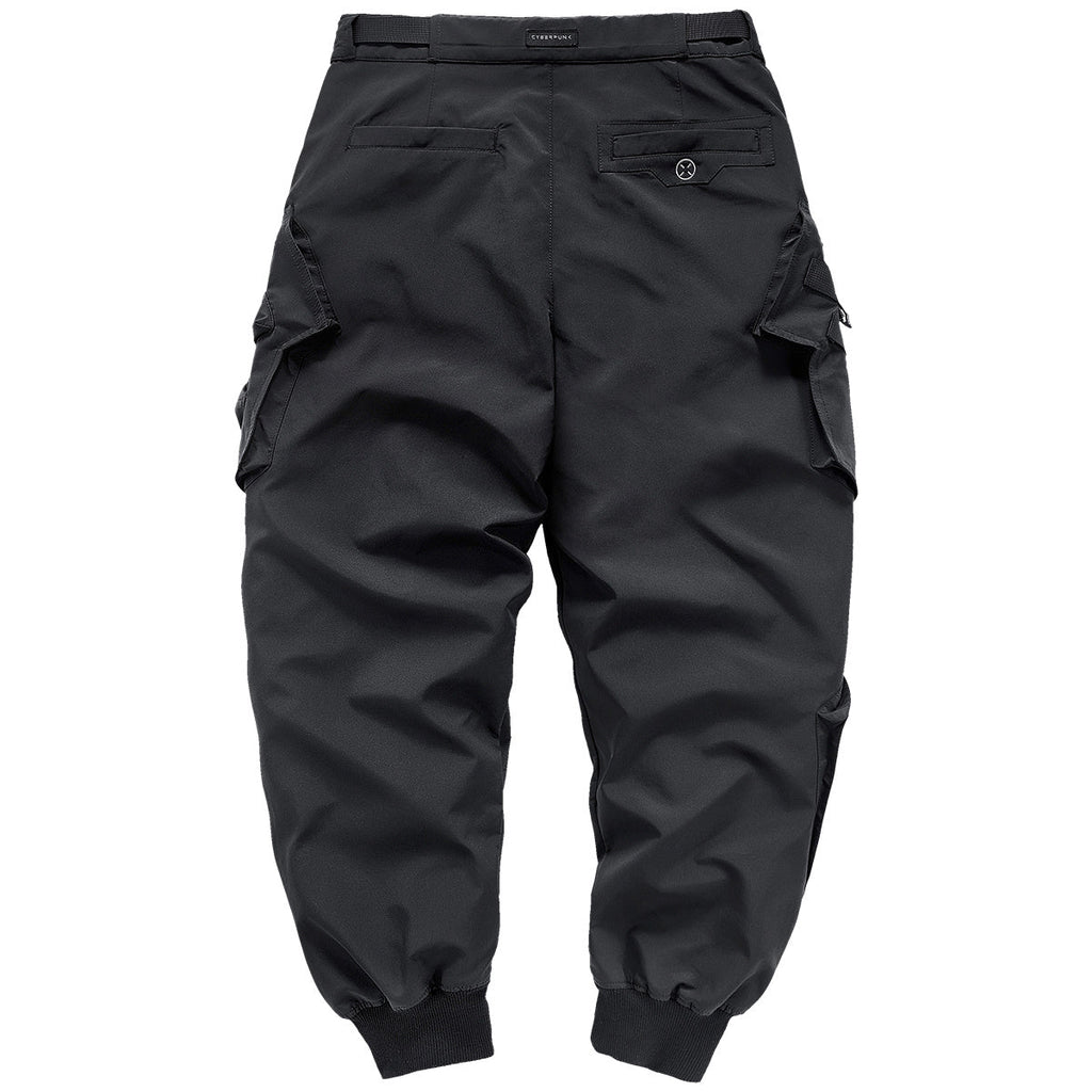 Men’s Trendy Multi Pocket Parachute Pants Loose Fit
