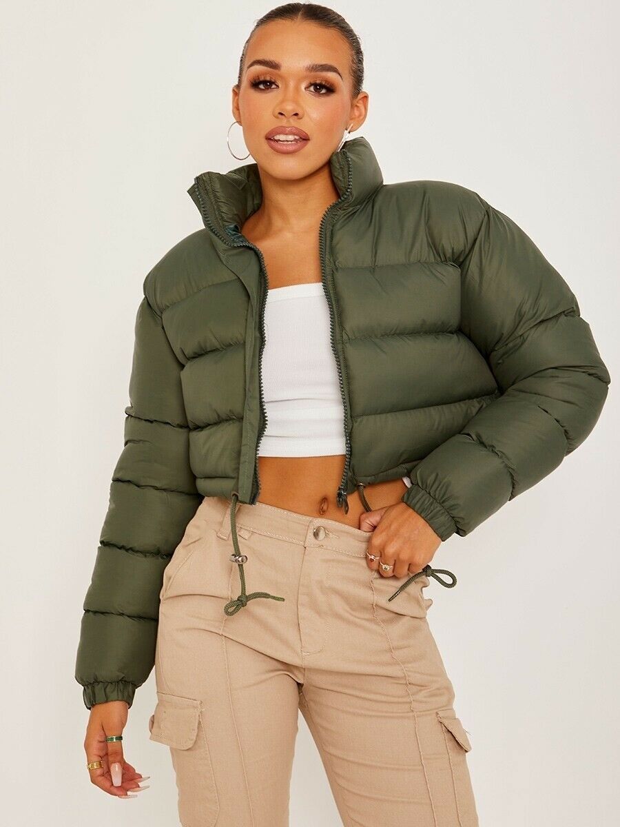 Women’s Down Jacket - Army Green / S