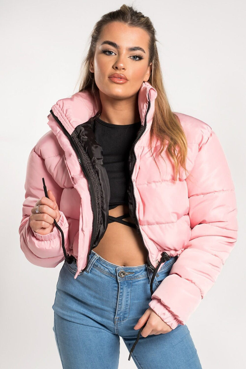 Women’s Down Jacket - Pink / S