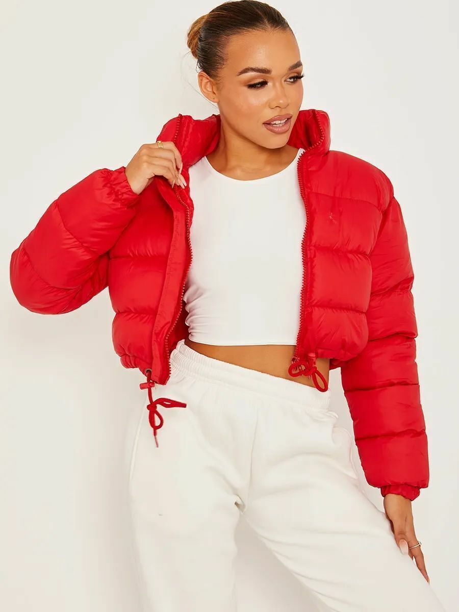Women’s Down Jacket - Red / S