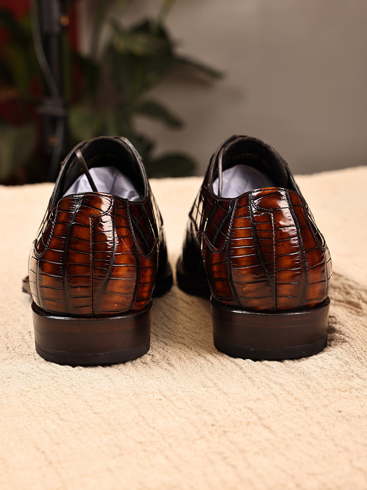 Polished Business Men’s Genuine Leather Shoes