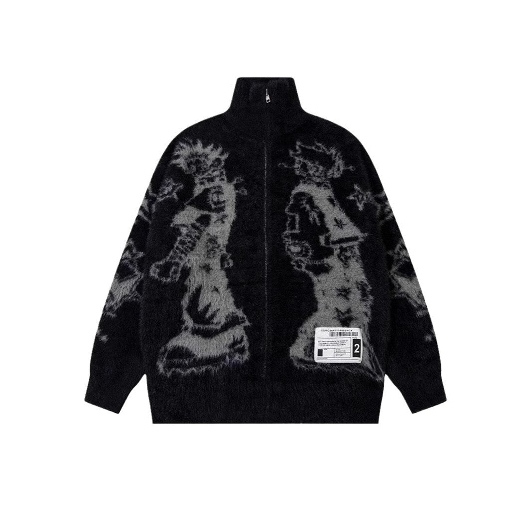 Polyester Fall Winter Men’s Knitted Sweater