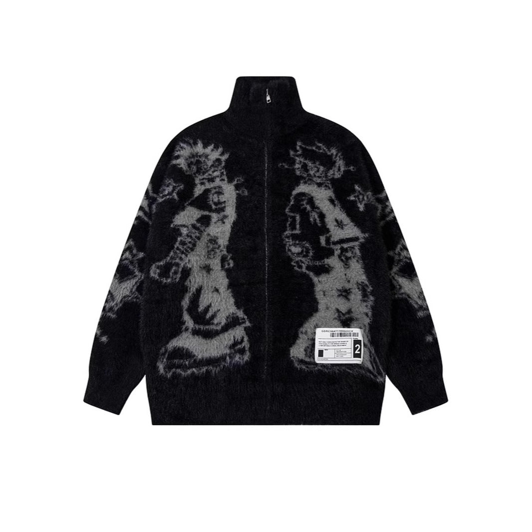 Polyester Fall Winter Men’s Knitted Sweater