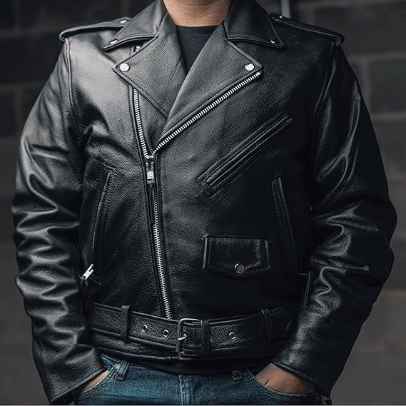 Popular Motorcycle Leather Men’s Leather Clothing