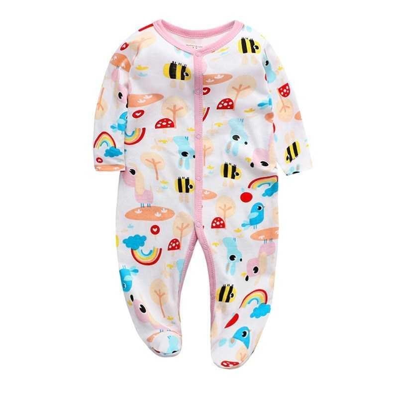 Baby Onesies Newborn Romper Jumpsuit Baby Clothes - D / 3M