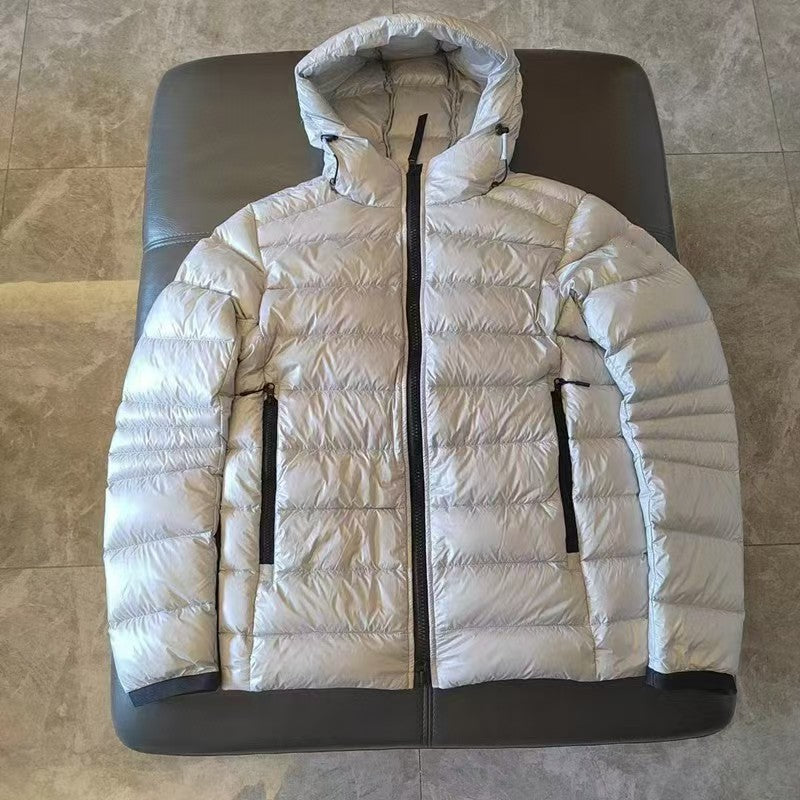 Women’s Polyester Cotton Coat Jacket - White Red Label / XS