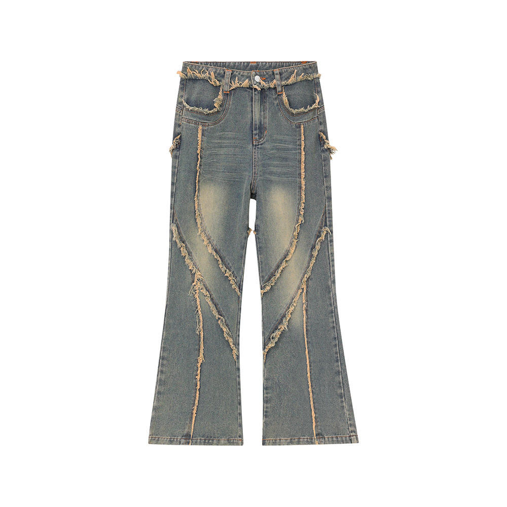 Retro Jeans For Men And Women - Washed Blue / S