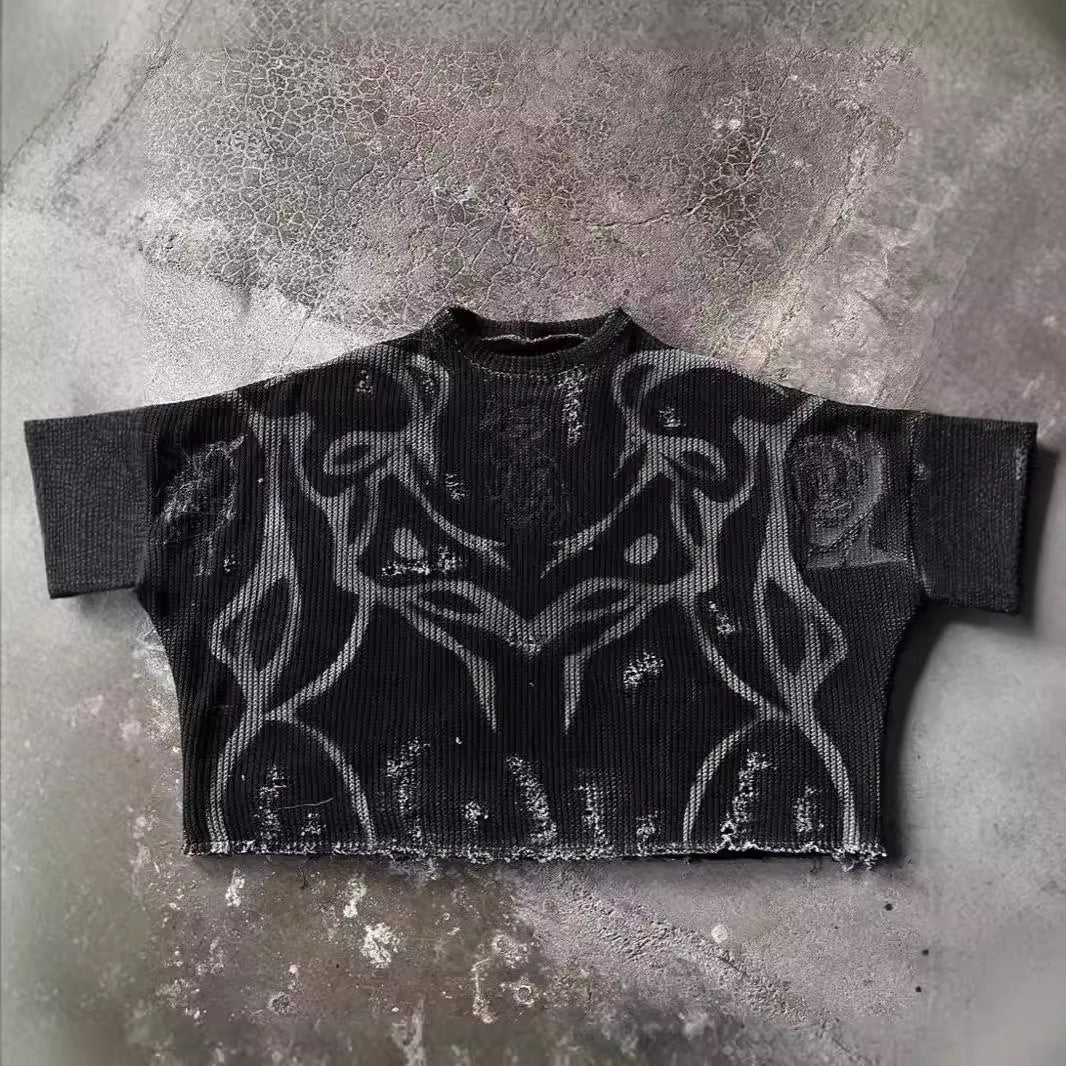 Ripped Street Tide European And American Men’s And Women’s Sweaters