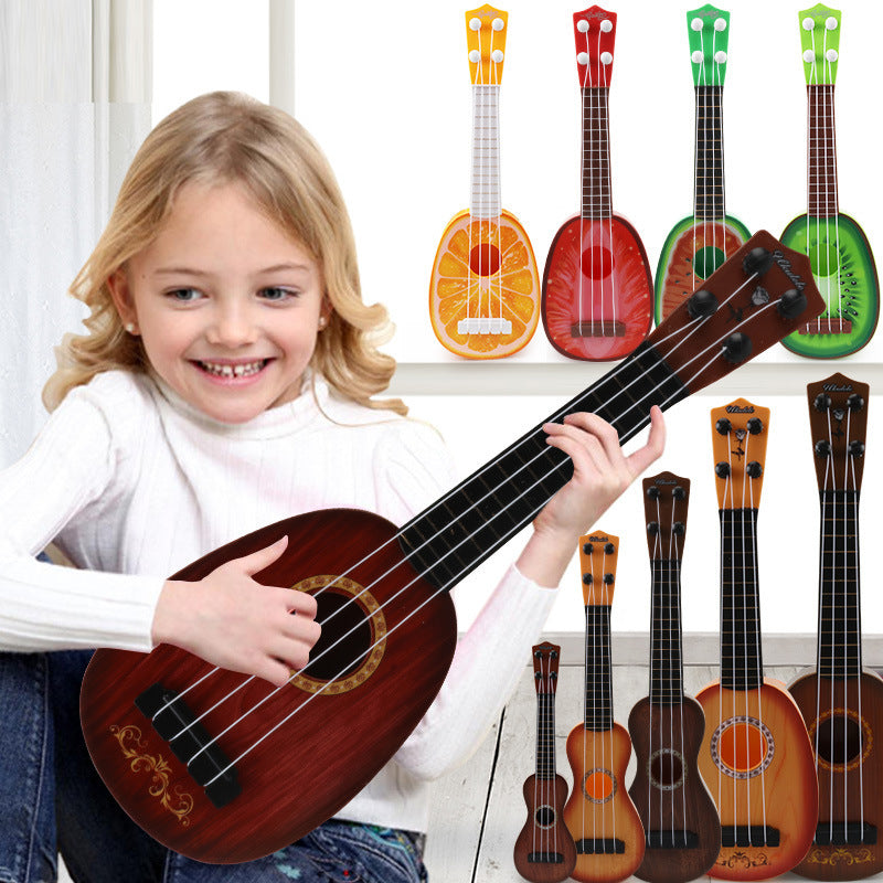 Retro Guitar Toys Children’s Interest Training Musical Toys