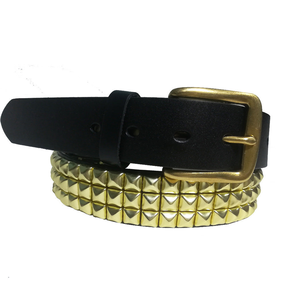 Hard Core Rock Band Performs Gothic Heavy Metal Yurt Punk Rivet Head - White three row nails / 80cm