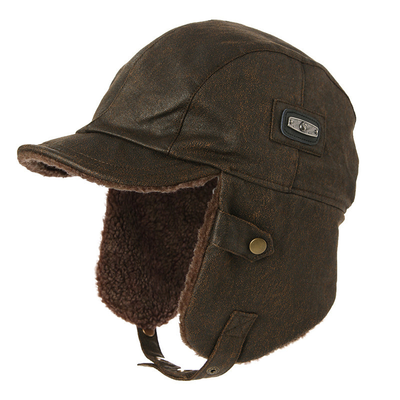 Russian Lei Feng hat - Coffee / One Size