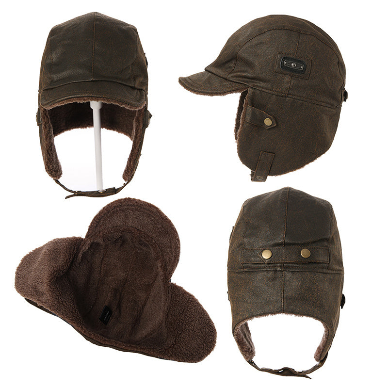 Russian Lei Feng hat - Coffee / One Size