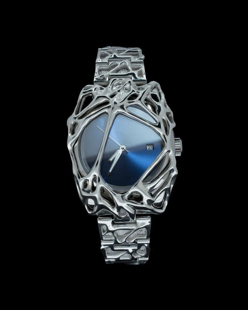 Sapphire Mirror Watch Global Luxury Fashion Brand - Deep Blue
