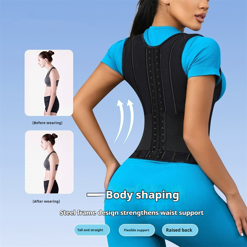Six Breasted Chest Support Corset Belly Contracting Orthopedic Vest Tights Shaping Top