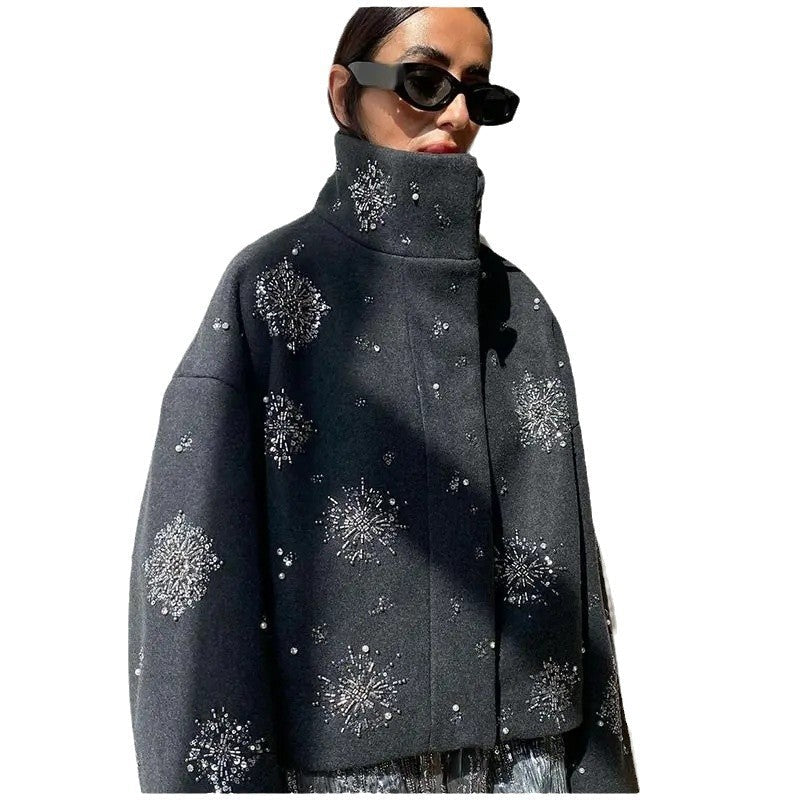 Autumn And Winter Women’s Jacket Personality Street Loose