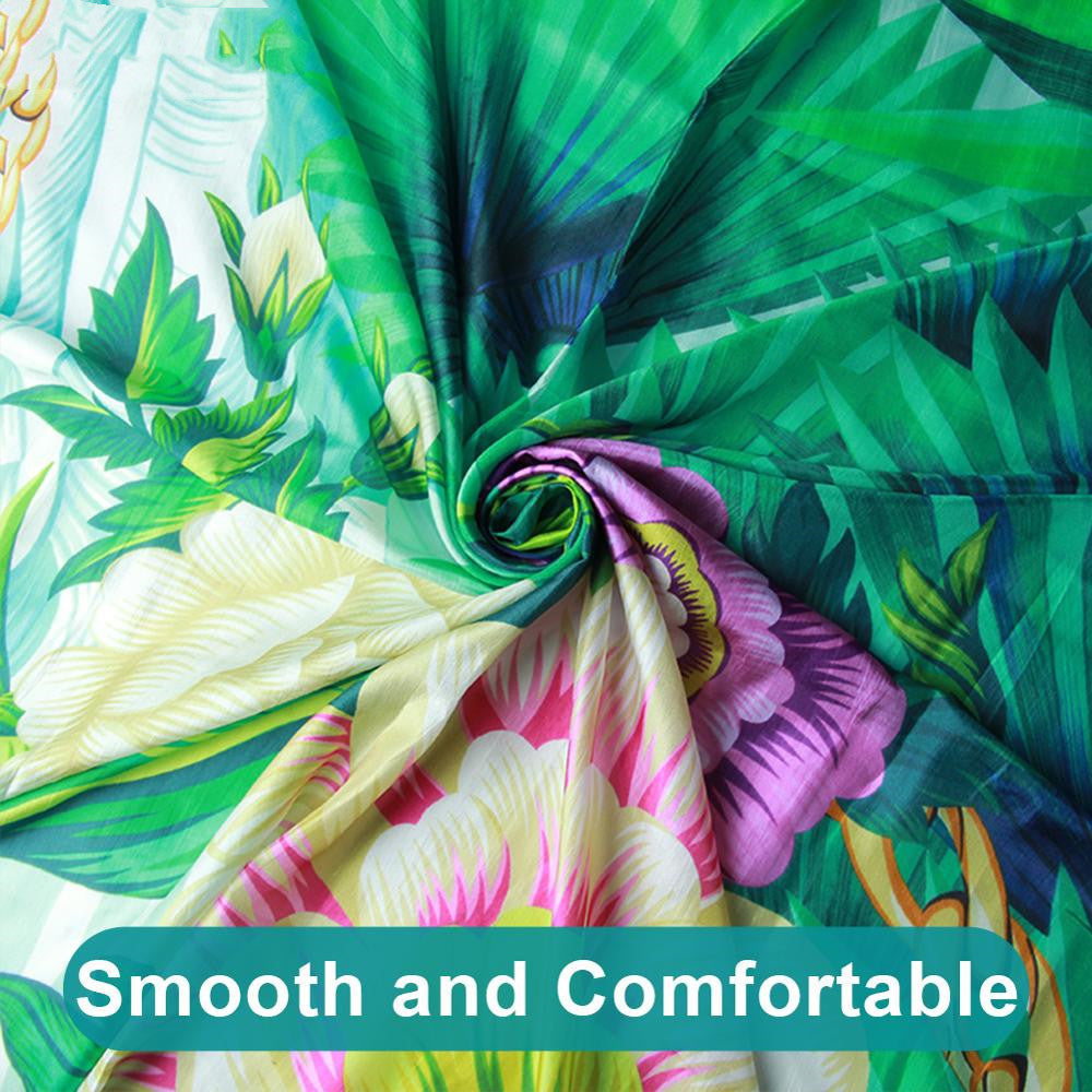 Shawl Scarf Dual Use Temperament Beach Sunscreen - Green