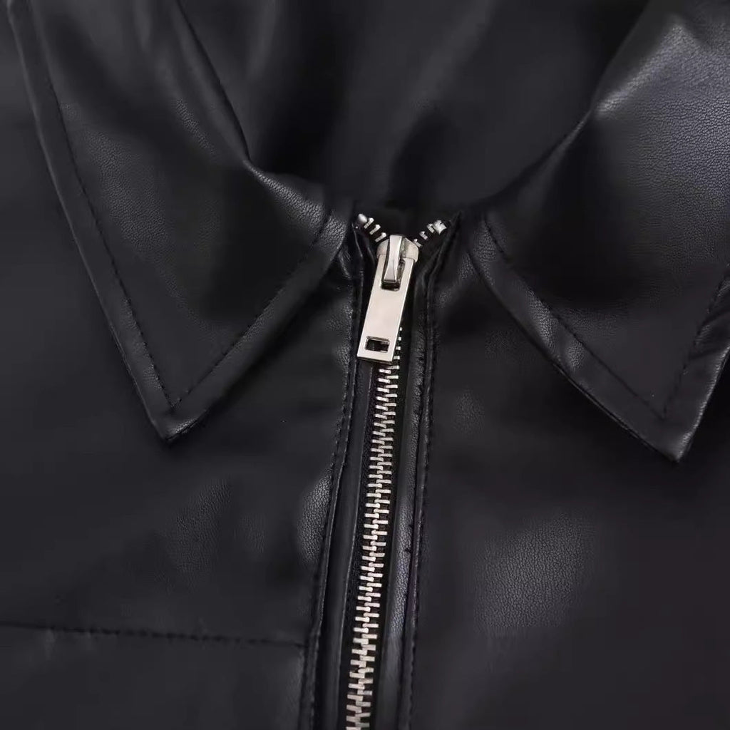 Women’s Transparent Organza Bomber Jacket Coat