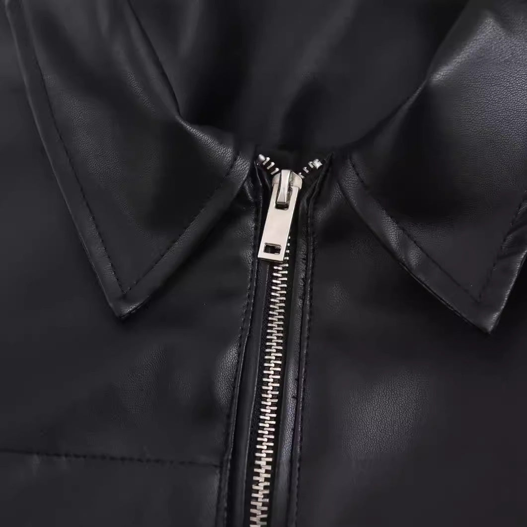 Women’s Transparent Organza Bomber Jacket Coat