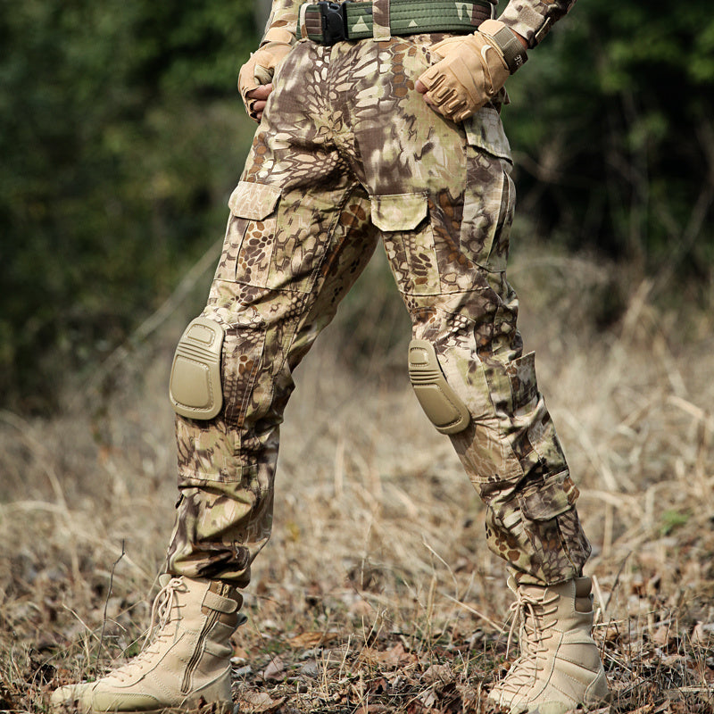 Shield Lang Frog Suit With Camouflage Pants Male - 1style / S