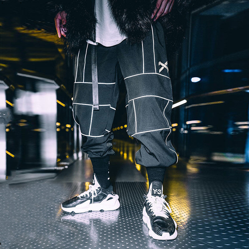 Reflective overalls - Black / XL