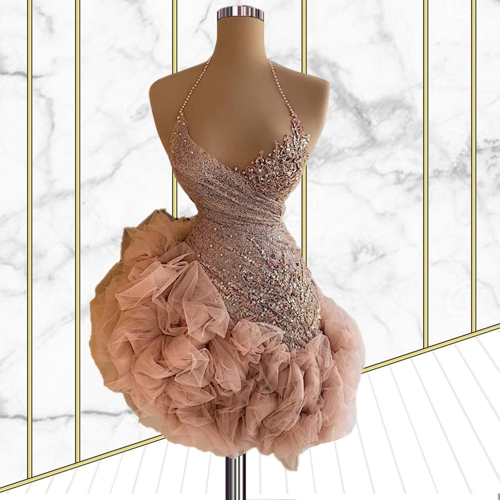 Short Dress For Performing Arts Examination Party - 1 Style / S