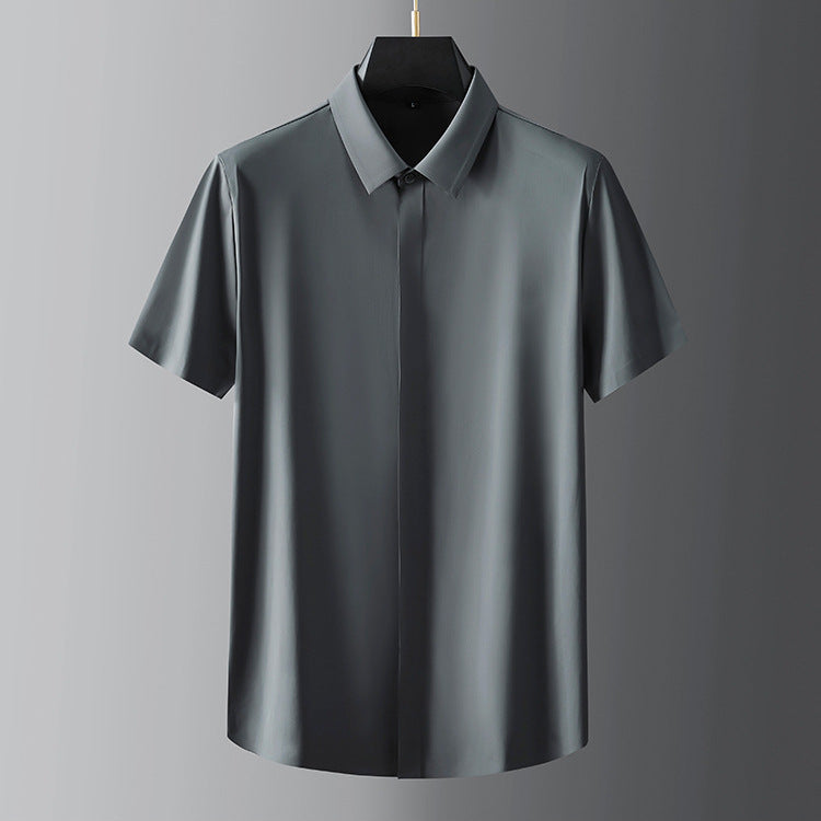 Fashion Business Men’s Short-sleeve Shirt Suit