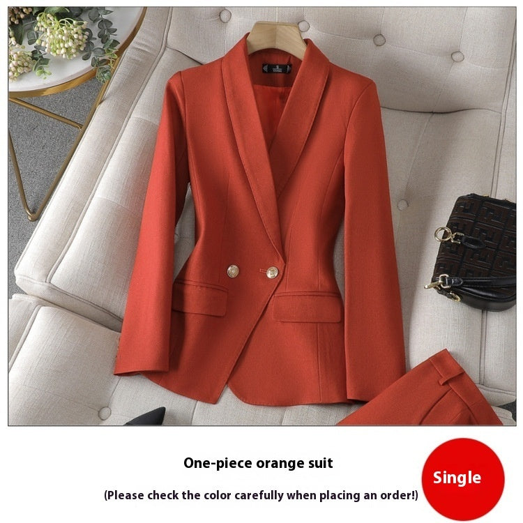 Sizzling Suits Wine Red & More! Find Your Perfect Fit - Orange Suit / S