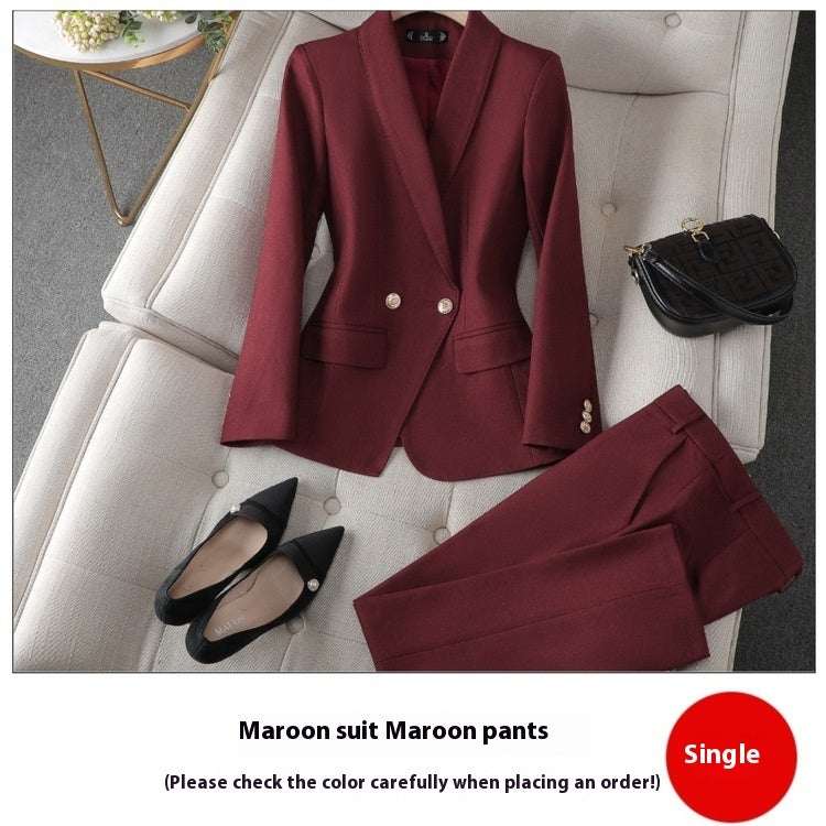 Sizzling Suits Wine Red & More! Find Your Perfect Fit - Wine Red Suit Pants / S