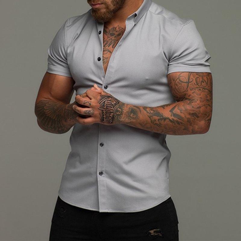 Muscle Men’s Fitness Shirt Short Sleeve