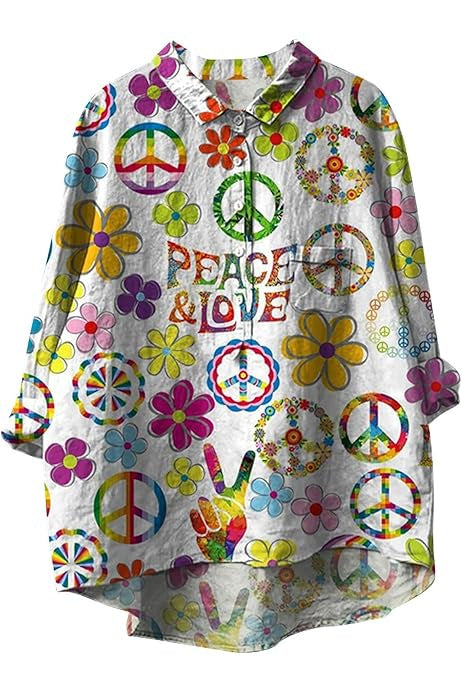 Women’s New Amazon AliExpress Loose Printed Round Neck Casual Plus Size Women’s Clothing - ZCS81 / S