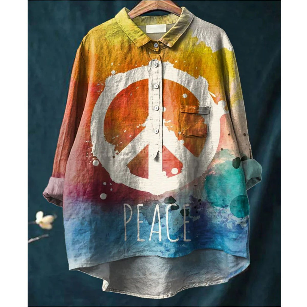 Women’s New Amazon AliExpress Loose Printed Round Neck Casual Plus Size Women’s Clothing - ZCS82 / S