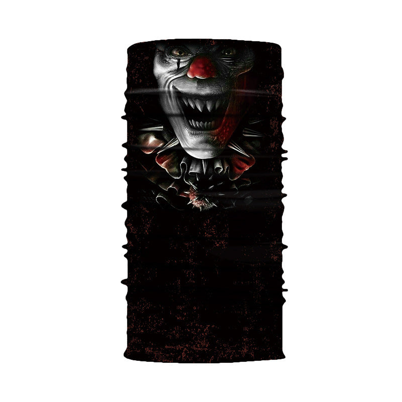 3D Digital Skull Printing Cycling Seamless Magic Scarf - AC153 / One size