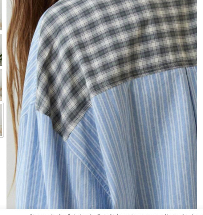 Autumn Women’s Clothing Casual Homewear Plaid Shirt Outfit