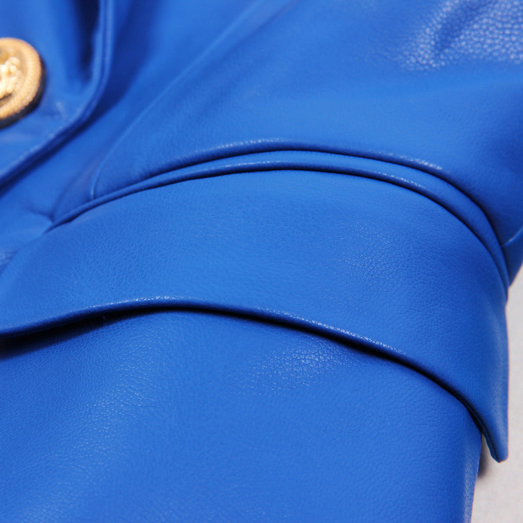 Women’s Leather Suit Leather Jacket Coat