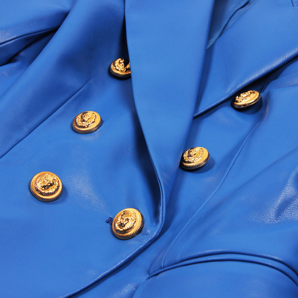 Women’s Leather Suit Leather Jacket Coat