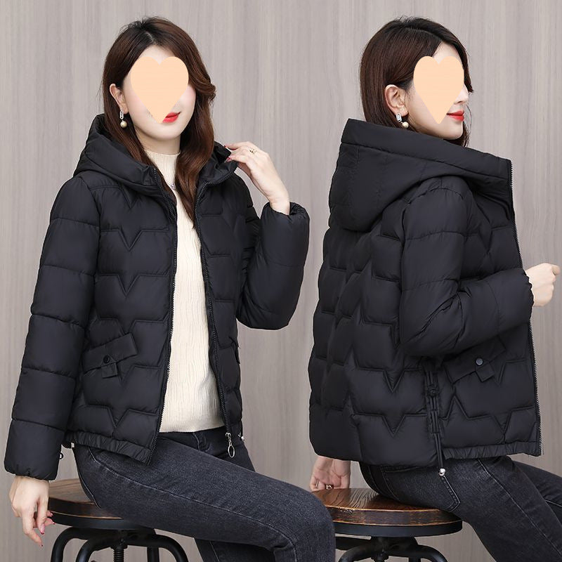 Winter Coat For Moms Small Cotton-padded Jacket - Black / L