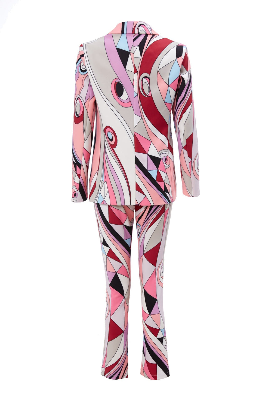 New Print Women’S Suit In Autumn And Winter