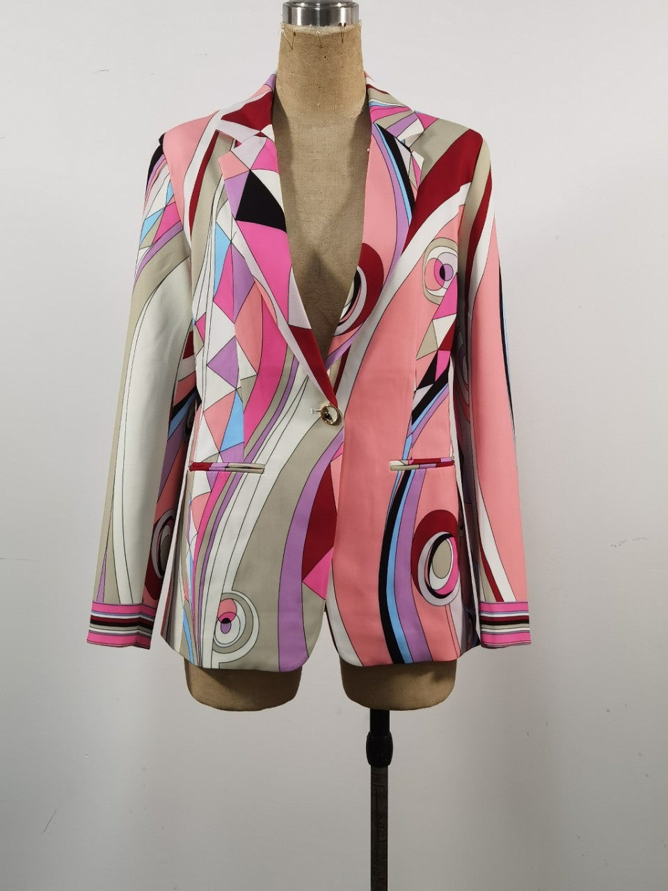 New Print Women’S Suit In Autumn And Winter