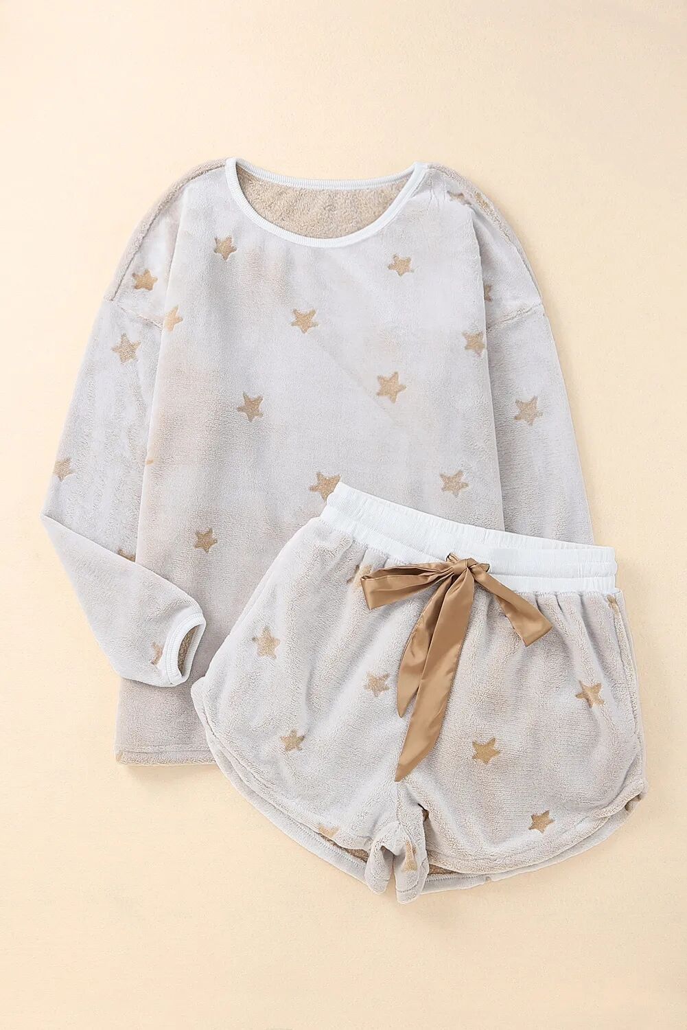 Women’s Five-pointed Star Plush Casual Suit