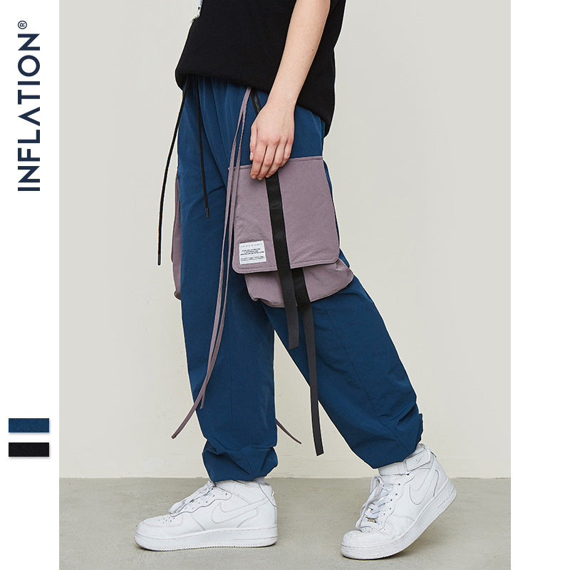 Men’s Side Pockets Cargo Harem Pants