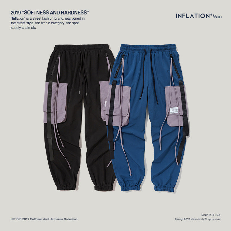 Men’s Side Pockets Cargo Harem Pants