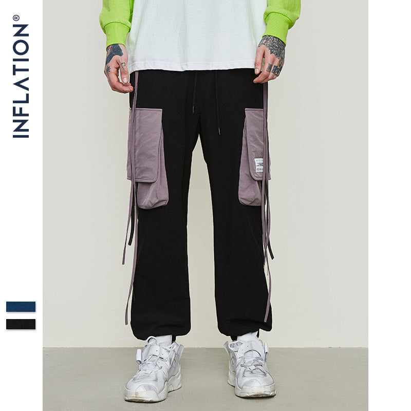 Men’s Side Pockets Cargo Harem Pants