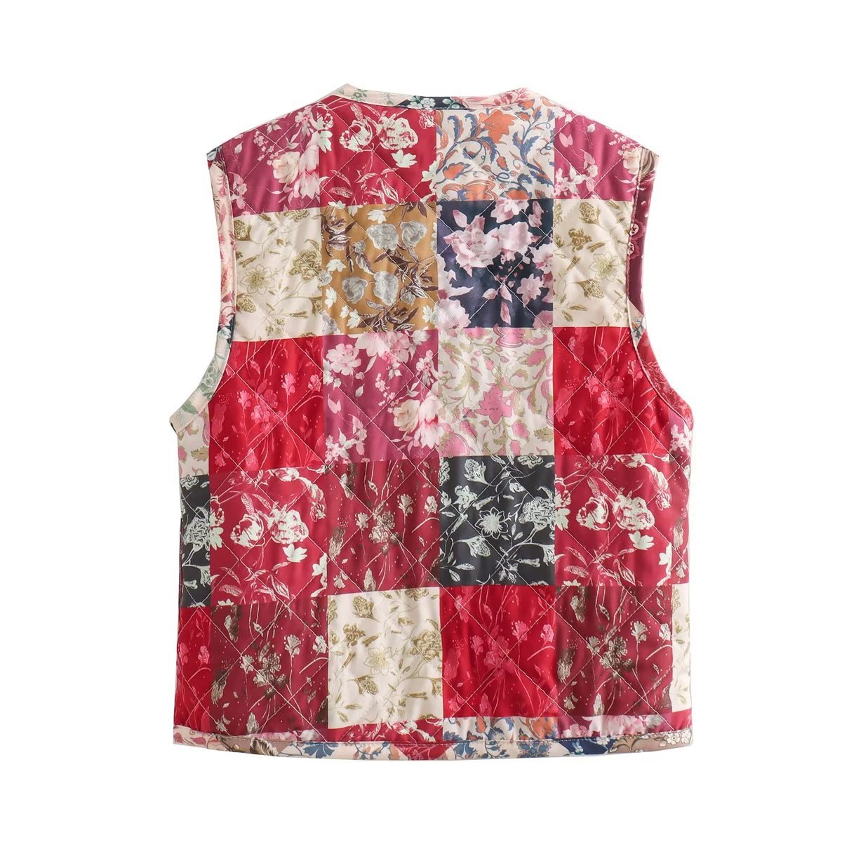 Loose Casual Print Women’s Vest