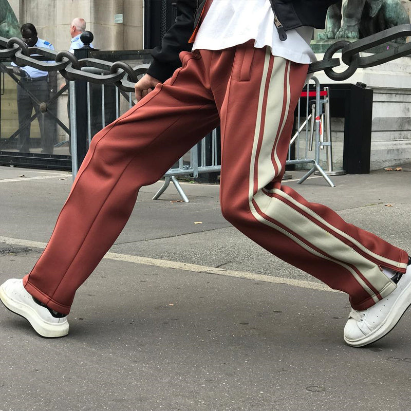 Street Casual Wide-leg Pants