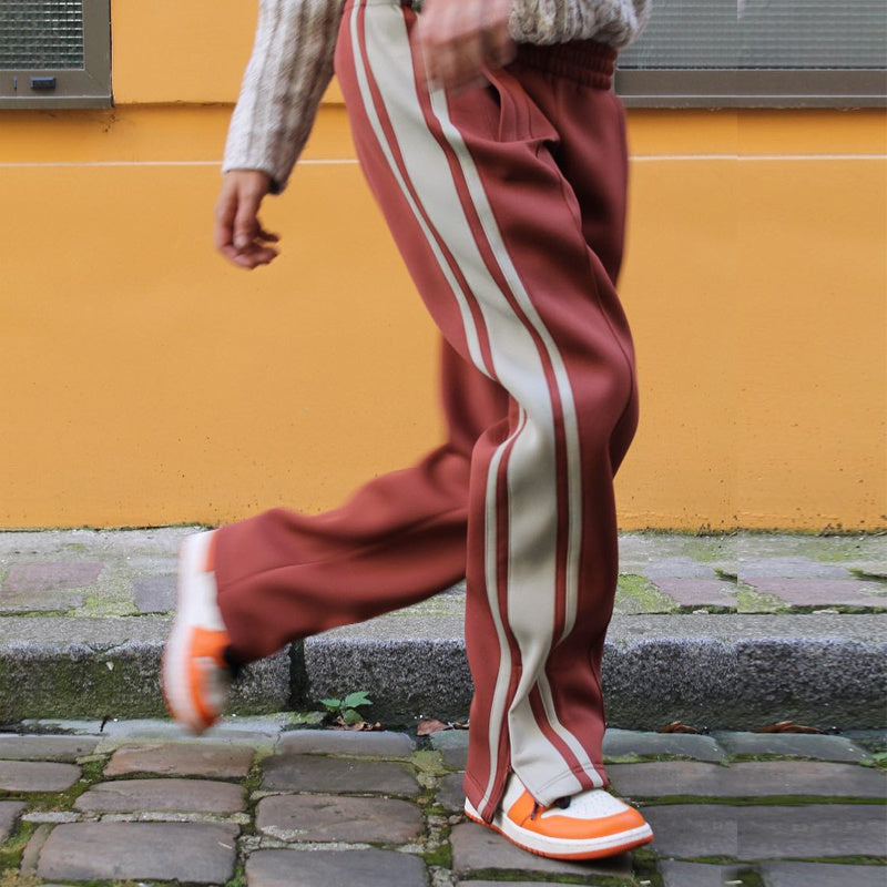 Street Casual Wide-leg Pants