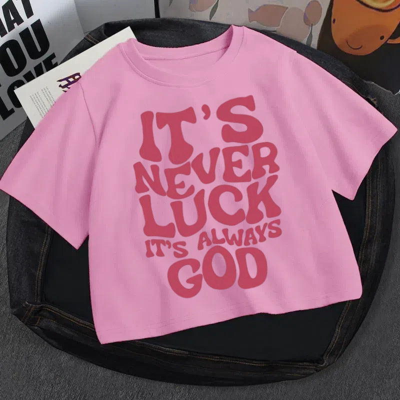 Street Cool Casual Short Top - Pink / S