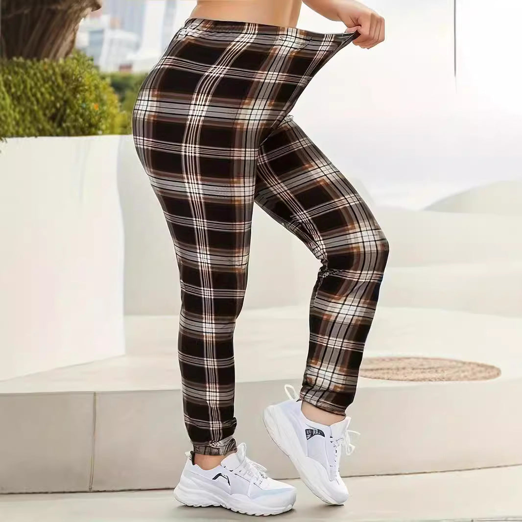 Striped Series Simple Yoga Pants Belly Contracting And Hip Lifting